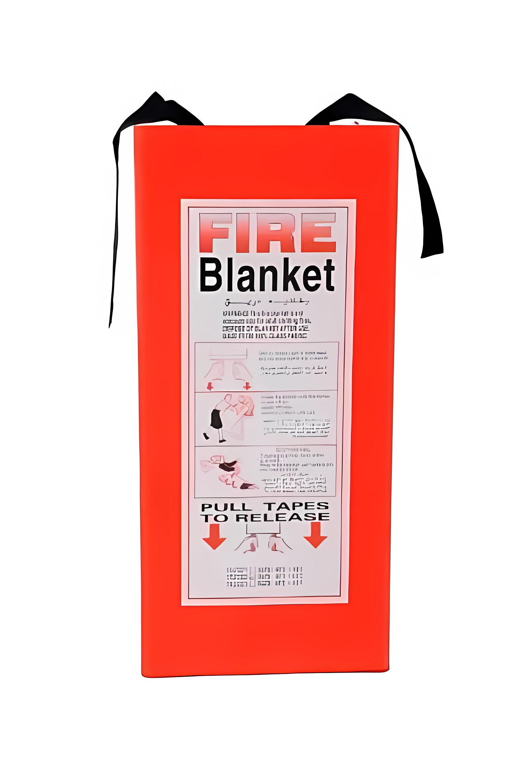 Emergency Fire Blanket – Heat Resistant Safety Blanket for Home, Kitchen & Workplace