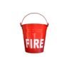 Premium Red Metal Fire Bucket – Heavy-Duty Emergency Fire Protection