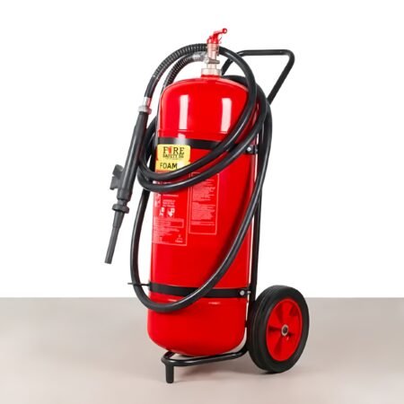 25L AFFF Foam Fire Extinguisher with Wheeled Trolley – High-Capacity Fire Suppression