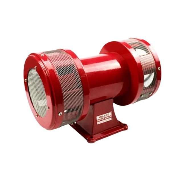 MS-590 160dB Water & Dust-Protected Double Electric Motor Emergency & Fire Siren
