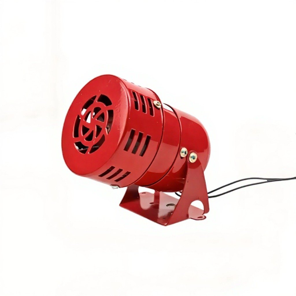 MS-190 Heavy-Duty Motor Siren – 110dB Water & Dust Protected Emergency Alarm for Fire & Industrial Safety