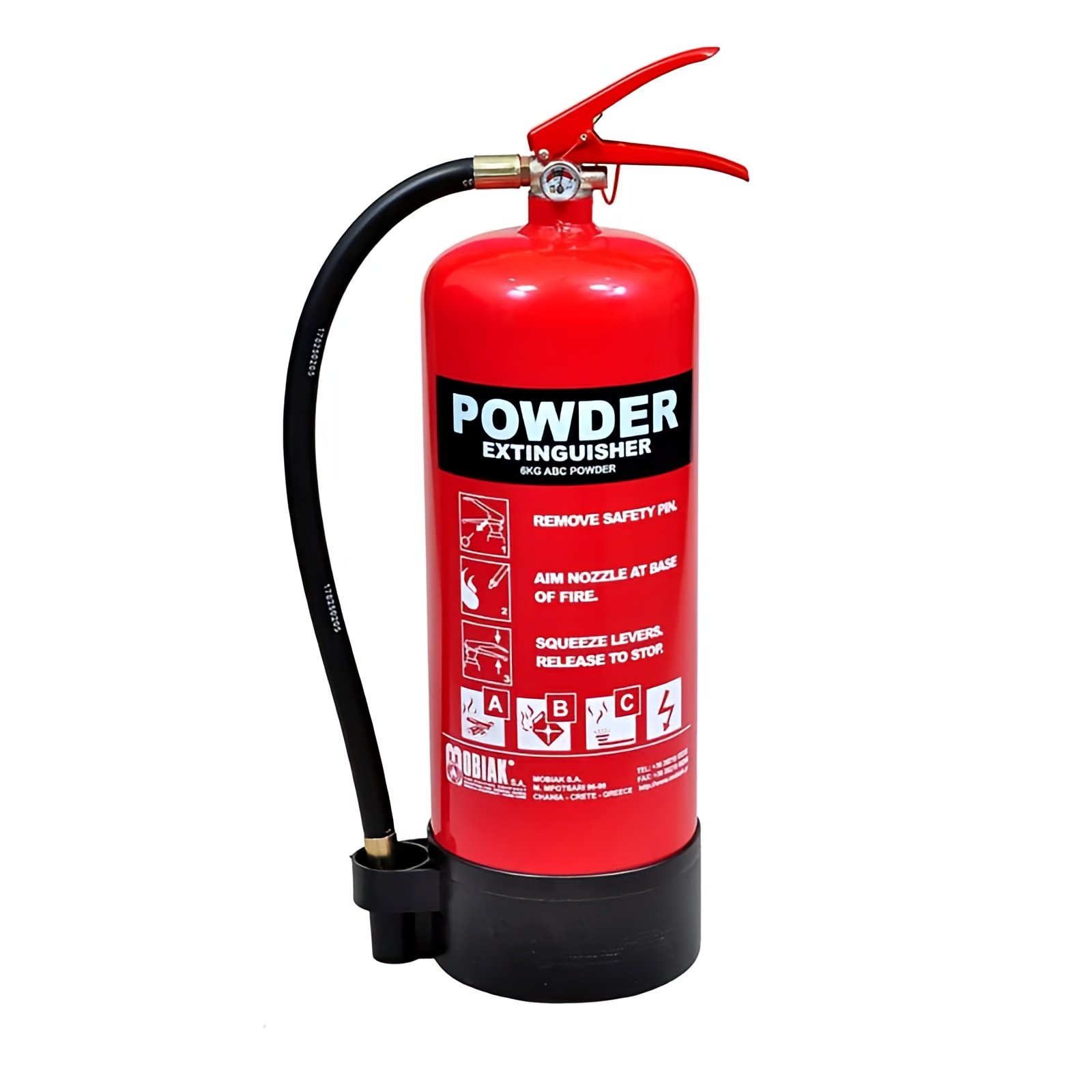 6 KG DCP Fire Extinguisher – Heavy-Duty Dry Chemical Powder for Industrial & Commercial Safety