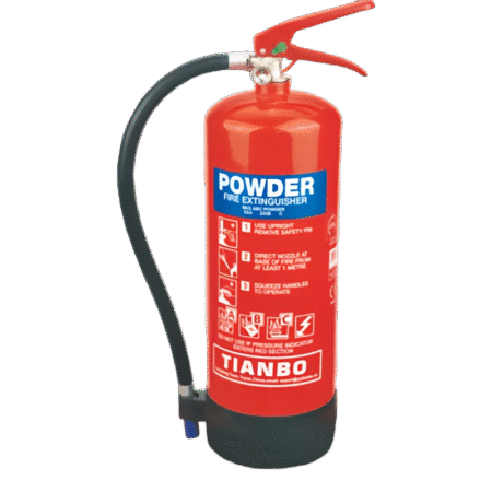 “12 KG DCP Fire Extinguisher – Dry Chemical Powder for Class A, B & C Fires