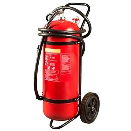 50L AFFF Foam Fire Extinguisher with Wheeled Trolley – High-Capacity Industrial Fire Safety